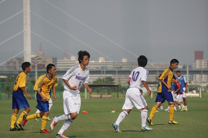 試合中