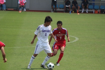 試合中