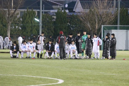 試合が始まる前の川口コーチのお話