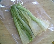 セロリの漬物