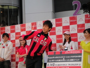 石川選手登場☆