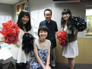 渡辺アナと島森ﾃﾞｽｸと♪