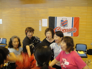 月下美人☆円陣！！