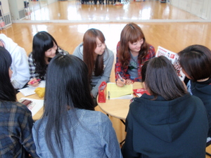 キャンプ☆座学中