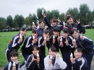 勝利のソフトクリーム！
