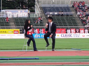 潮音さん＆柴田ｺｰﾁ