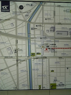 秋葉原周辺地図