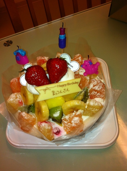 ケーキ。