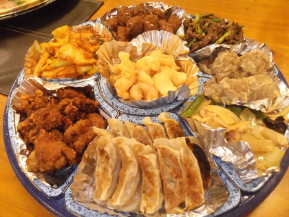 餃子館。