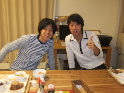 タクマくんとタカユキくん。