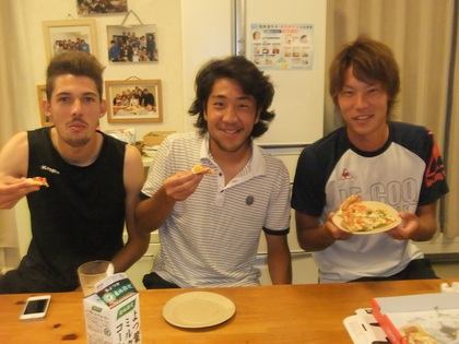 クシビキくん三上くんジュニーニョ。
