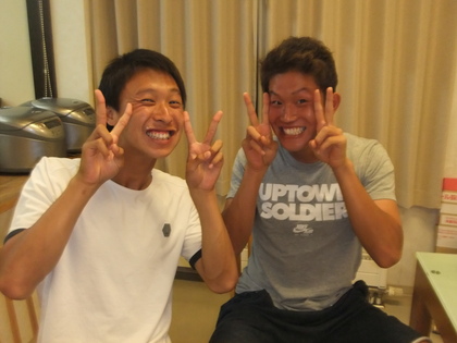 タクマくんとタツキくん。
