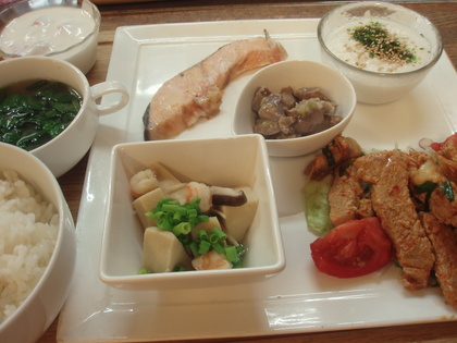 8月14日夜ごはん。