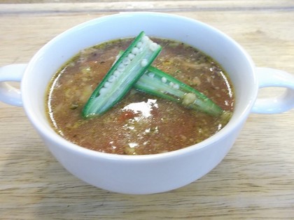 トマトカレースープ。