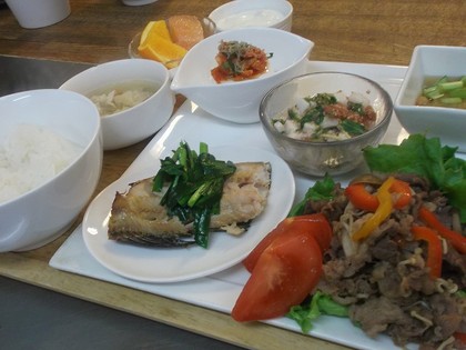 夜ごはん。