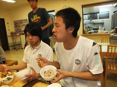 ゴメスくんタクマくん。
