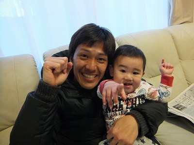 ルイくんとシンヤくん。