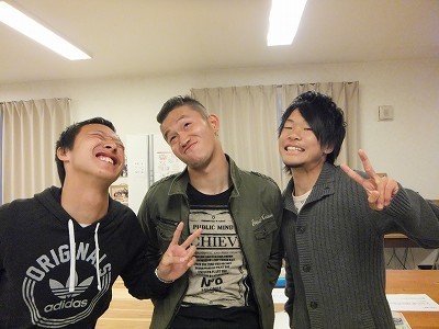 愉快な３人！！