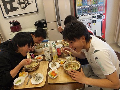楽しそうな４人。