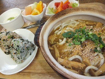 カレーうどん。