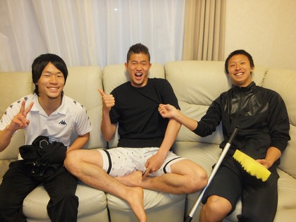 仲良し３人。