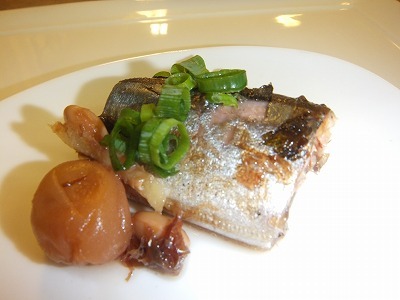 さんまの梅煮。