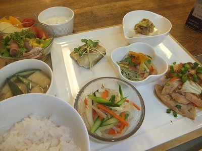 夜ごはん。