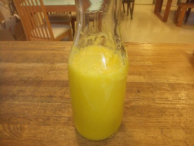 オレンジジュース。