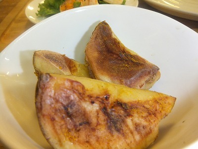 カレーオーブンポテト。