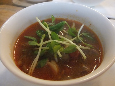 トマトスープ。