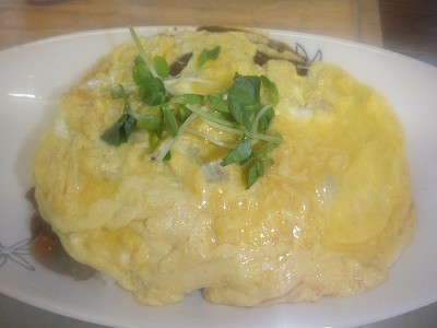 オムカレー。