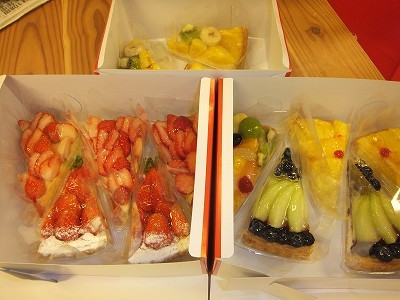 ケーキ。