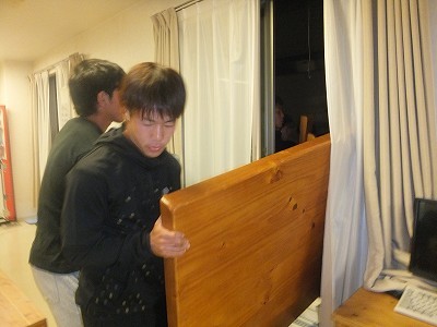 後片付け
