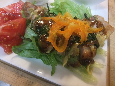 お肉。