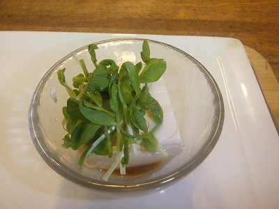 冷奴。