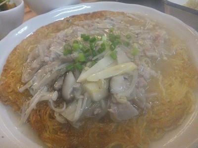 あんかけ焼きそば。