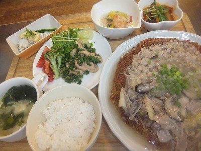 夜ごはん。