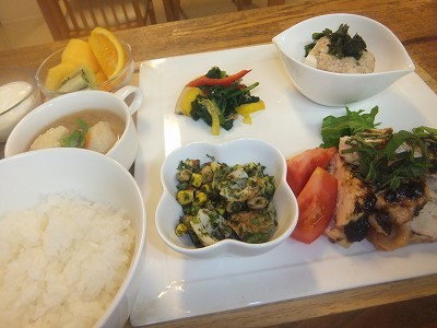 夜ごはん。