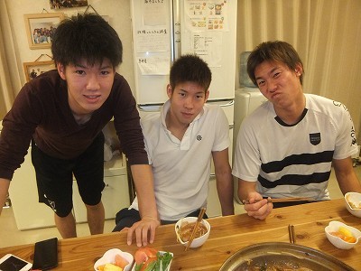 鍋パーティー。