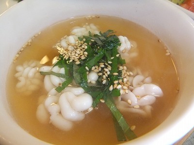 タチのお吸い物。