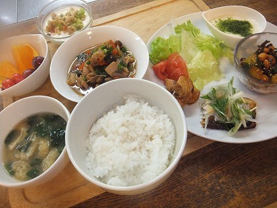 夜ごはん。