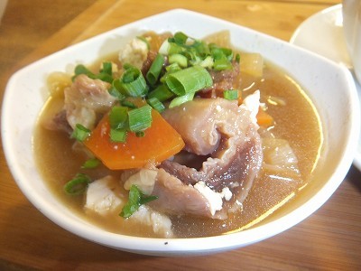 牛すじの煮込み。