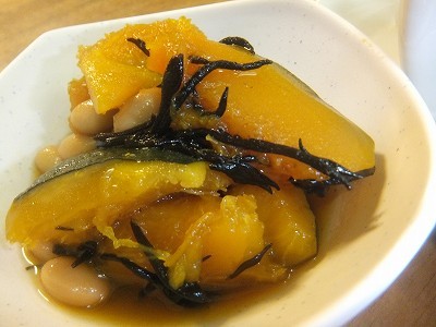 かぼちゃの煮物。
