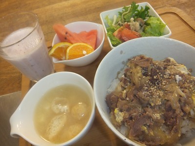牛丼。
