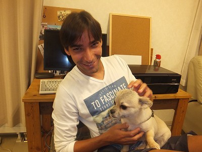 ヘナンとペーちゃん。