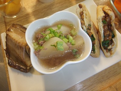 揚げ納豆。