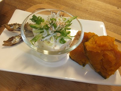 かぼちゃの煮物。