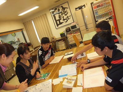 みんなとお母さん。