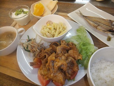 夜ごはん。