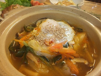キムチ鍋。